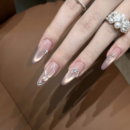 Cute Pet Cat Eye gel shade 07 on nails