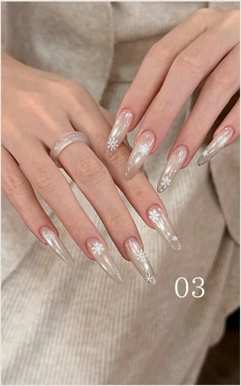 Dewy Cat Eye gel shade 03 on nails