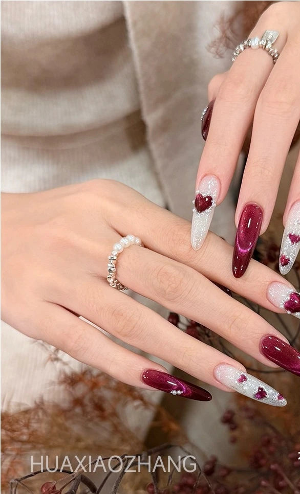 Flower Principal Grape Ice Tea Cat Eye Gel Polish photo 15