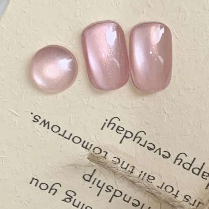 Karries Ice Jelly Cat Eye gel M27 swatch tips