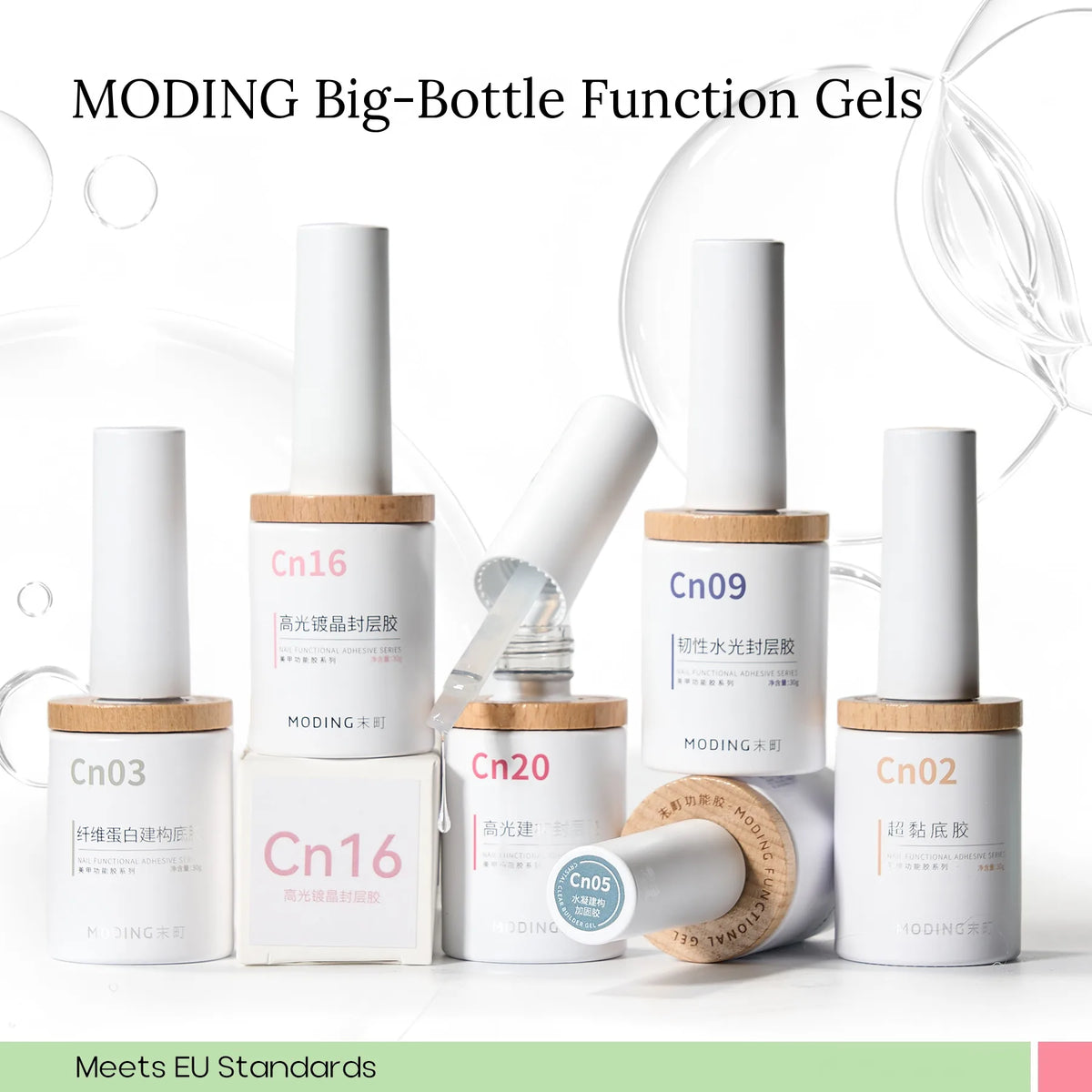 MODING 30g function gels Cn02, Cn03, Cn05, Cn09, Cn16, Cn20