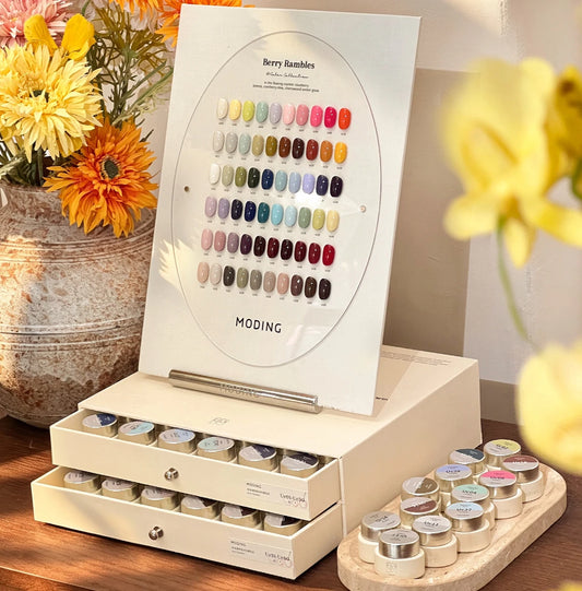 Moding Berry Rambles 60-color pot gel display stand drawers