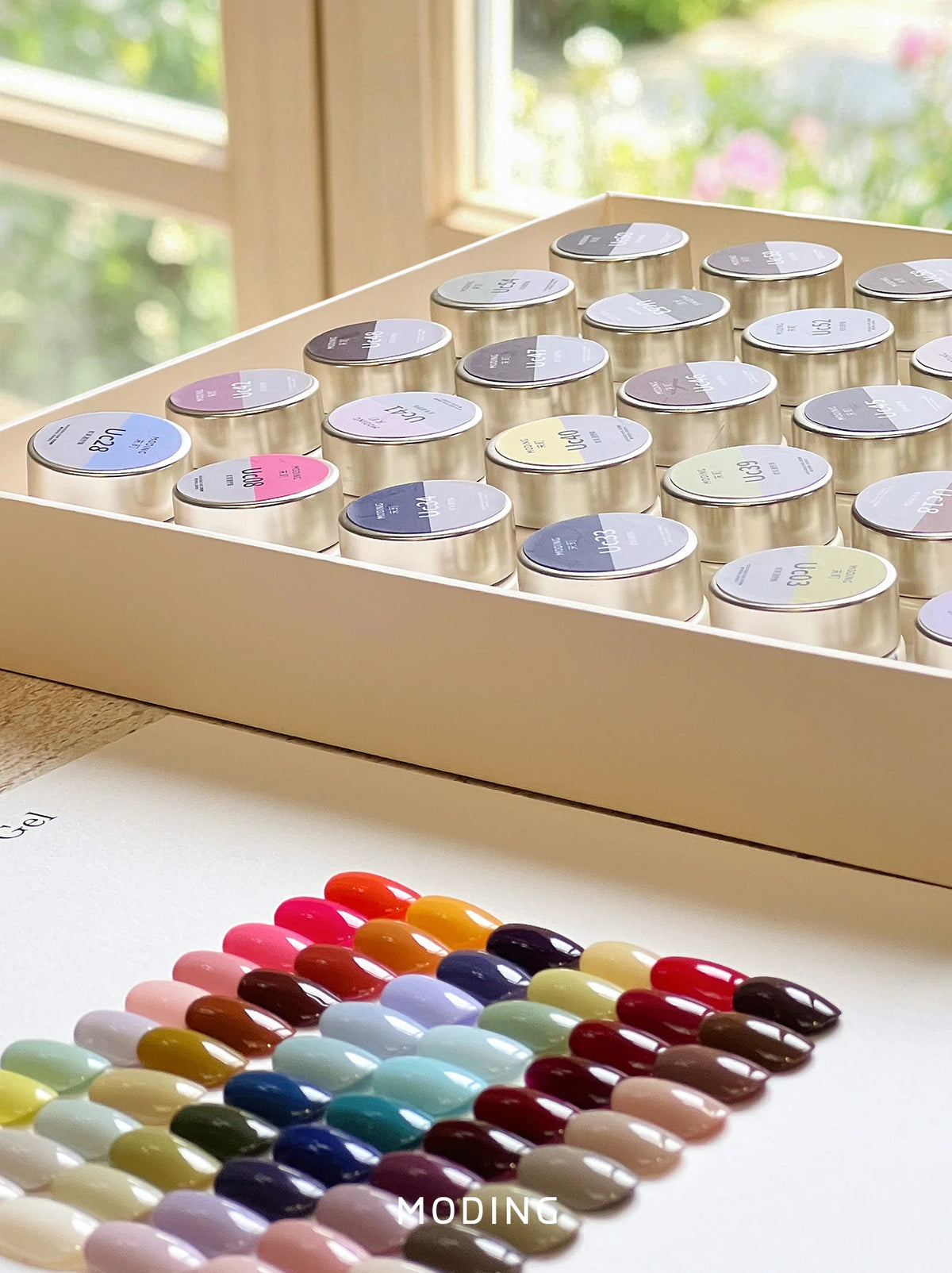 Moding Berry Rambles 60-color pot gel open jar set