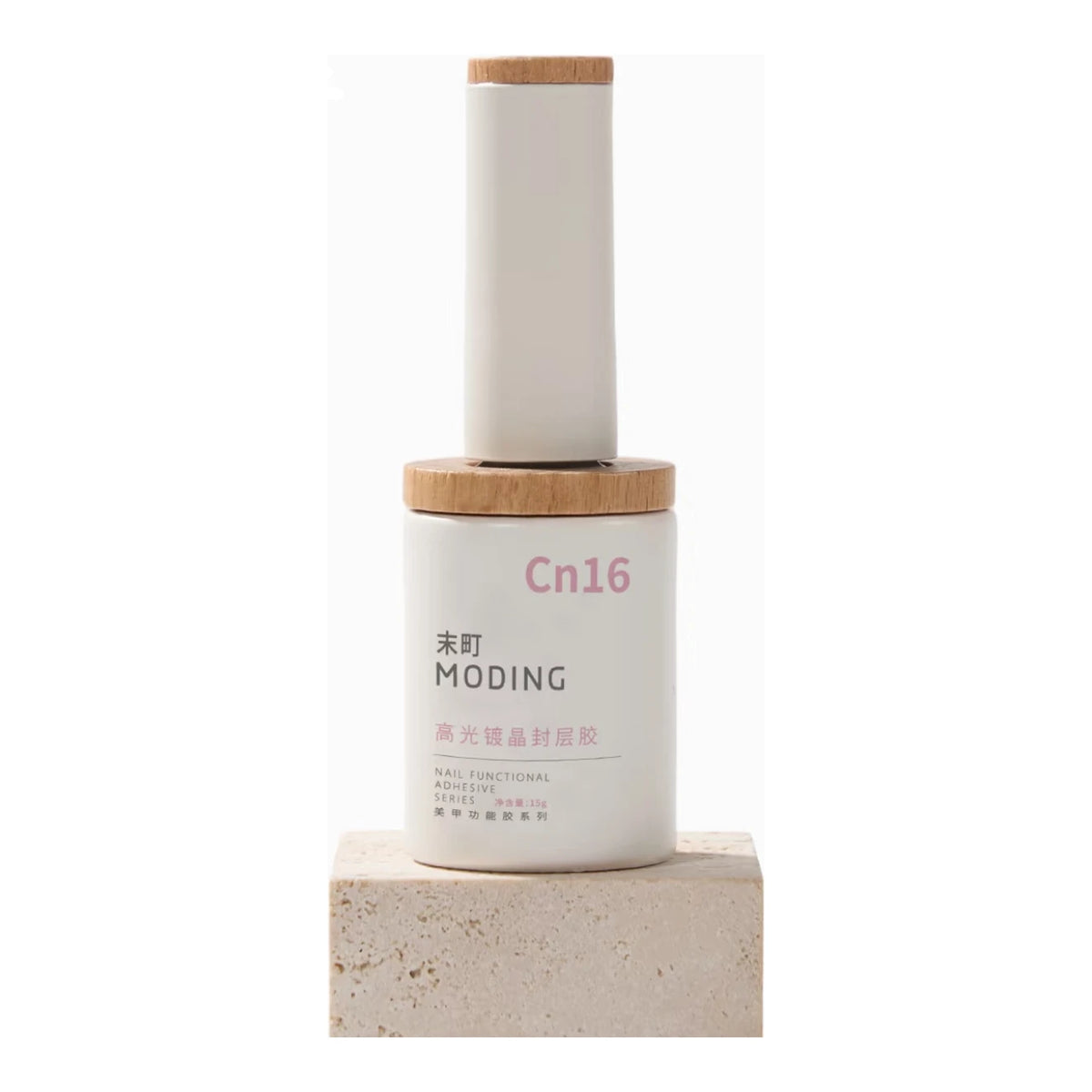 MODING Cn16 High-Gloss Crystal Top Coat Gel photo 1