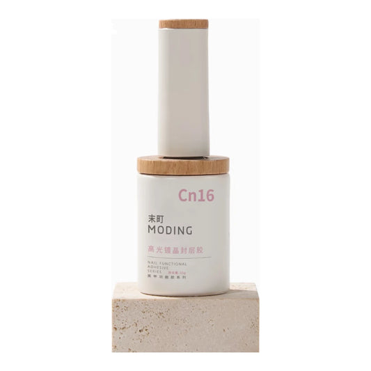 MODING Cn16 High-Gloss Crystal Top Coat Gel photo 1