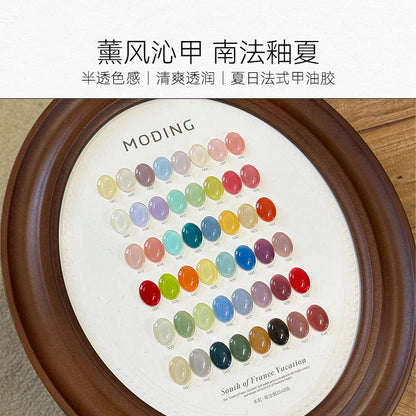 MODING South of France sheer summer gel colors