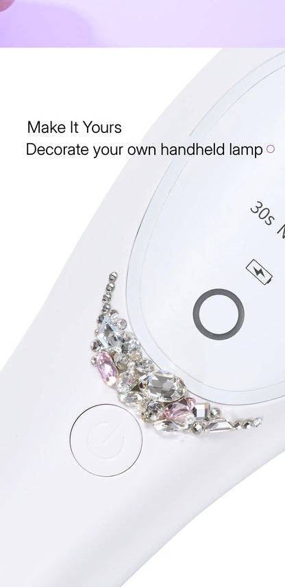 Decorate your own handheld lamp