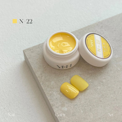 YHH N Series 3.0 gel color N22: jar and swatch tips