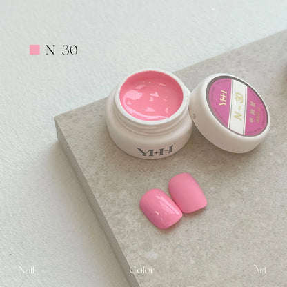 YHH N Series 3.0 gel color N30: jar and swatch tips