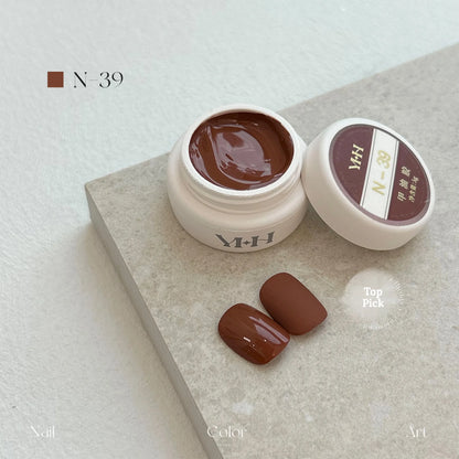 YHH N Series 3.0 gel color N39: jar and swatch tips