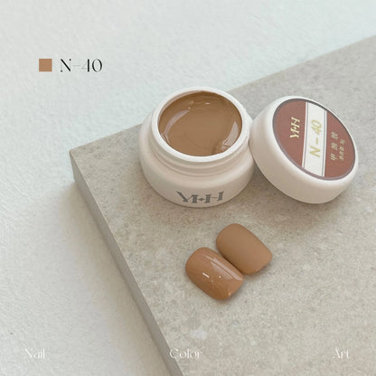 YHH N Series 3.0 gel color N40: jar and swatch tips