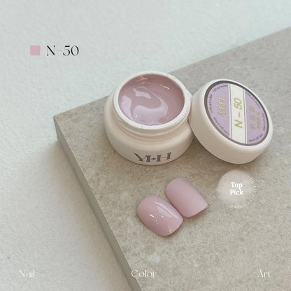 YHH N Series 3.0 gel color N50: jar and swatch tips