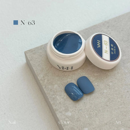 YHH N Series 3.0 gel color N63: jar and swatch tips