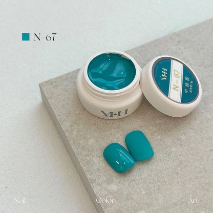 YHH N Series 3.0 gel color N67: jar and swatch tips