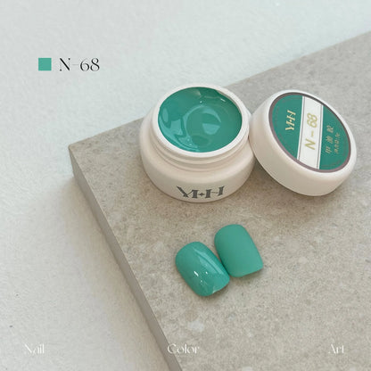 YHH N Series 3.0 gel color N68: jar and swatch tips