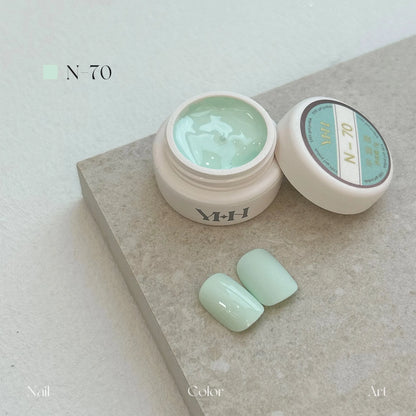 YHH N Series 3.0 gel color N70: jar and swatch tips