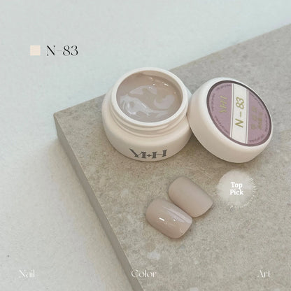 YHH N Series 3.0 gel color N83: jar and swatch tips
