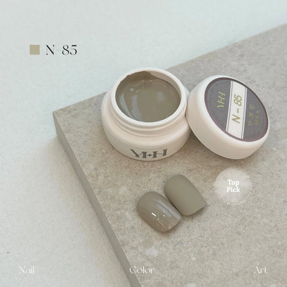 YHH N Series 3.0 gel color N85: jar and swatch tips