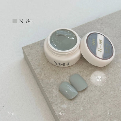 YHH N Series 3.0 gel color N86: jar and swatch tips