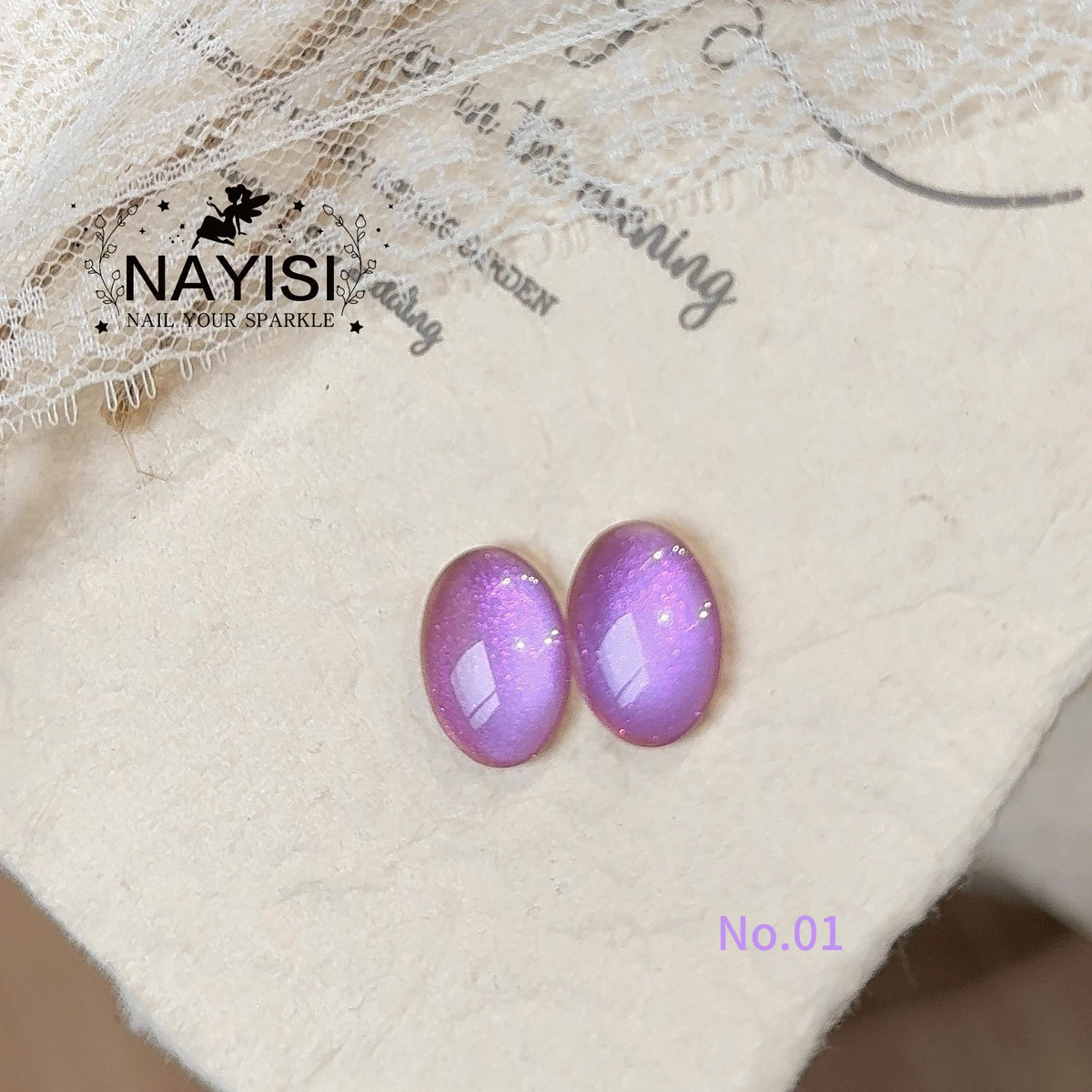 NAYISI Cinderella's Dress Cat Eye Gel Polish – 18 Shades (Bottled) variant image