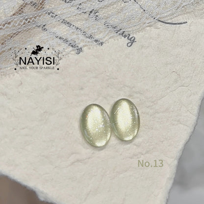 NAYISI Cinderella's Dress Cat Eye Gel Polish – 18 Shades (Bottled) variant image