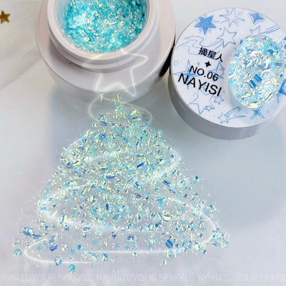 NAYISI Star Reacher Series Curled Sequin Glitter Gel (8 Shades, Potted) variant image