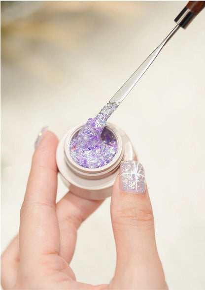 NAYISI Star Reacher Series Curled Sequin Glitter Gel photo 27
