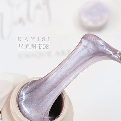 NAYISI Starlight Ribbon String Cat Eye Potted Magnetic Gel Polish variant image
