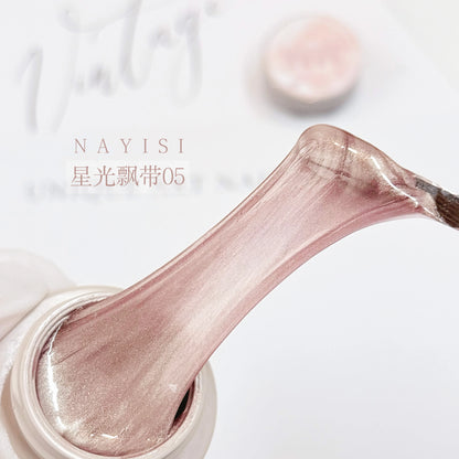 NAYISI Starlight Ribbon String Cat Eye Potted Magnetic Gel Polish variant image
