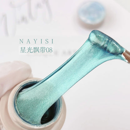 NAYISI Starlight Ribbon String Cat Eye Potted Magnetic Gel Polish variant image
