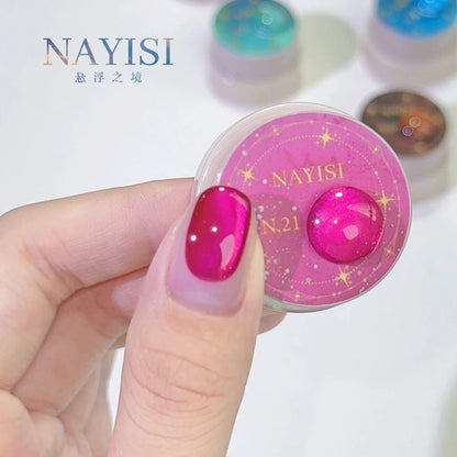 NAYISI Suspended Realm Cat Eye Gel (Potted) 24 Colors photo 50