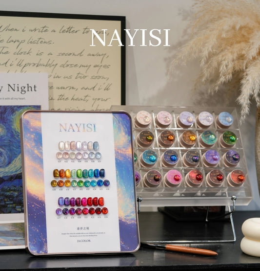 NAYISI Suspended Realm Cat Eye Gel (Potted) 24 Colors photo 1