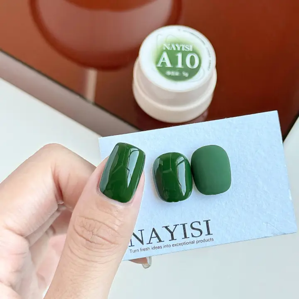 NAYISI Multi-Use Color Gel Polish shade A10