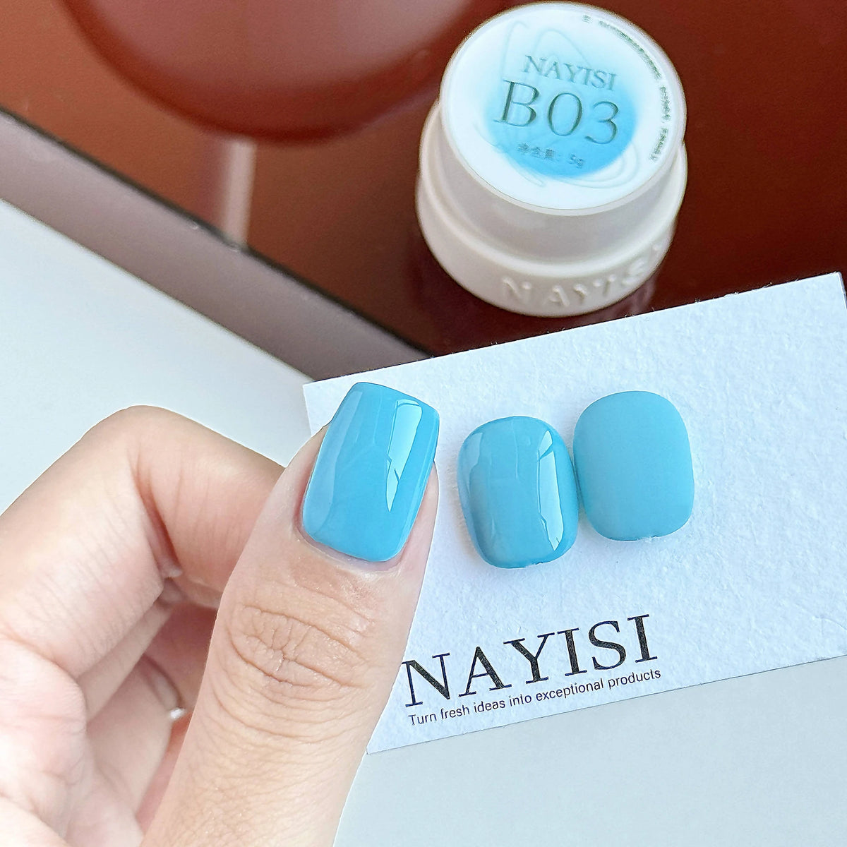 NAYISI Texas Paris shade B03 color gel