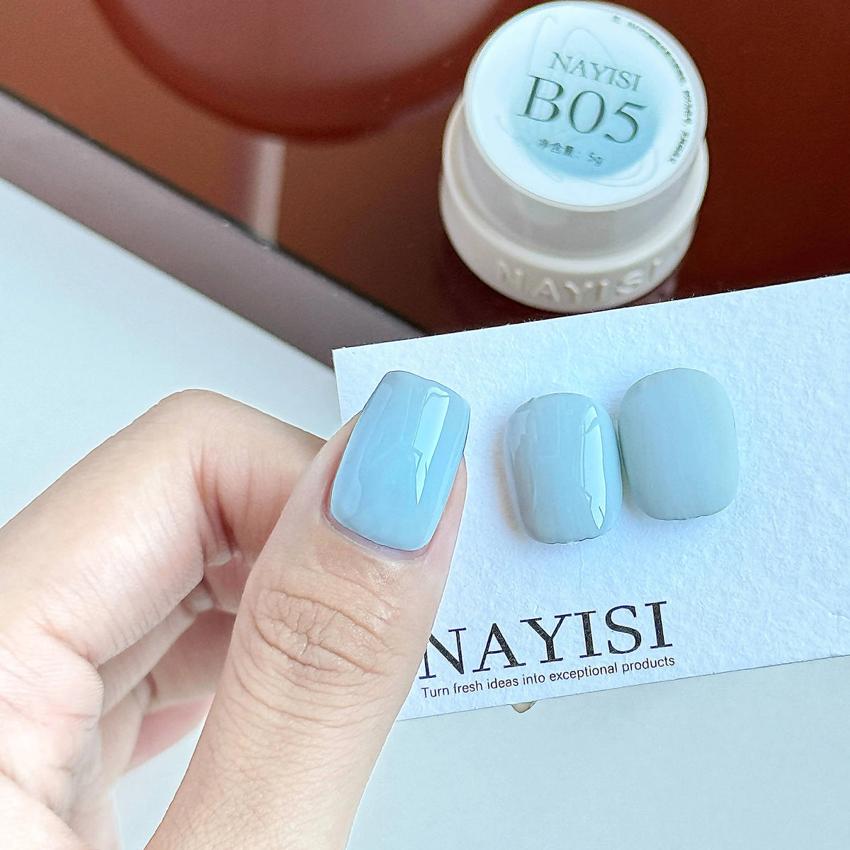 NAYISI Texas Paris shade B05 color gel
