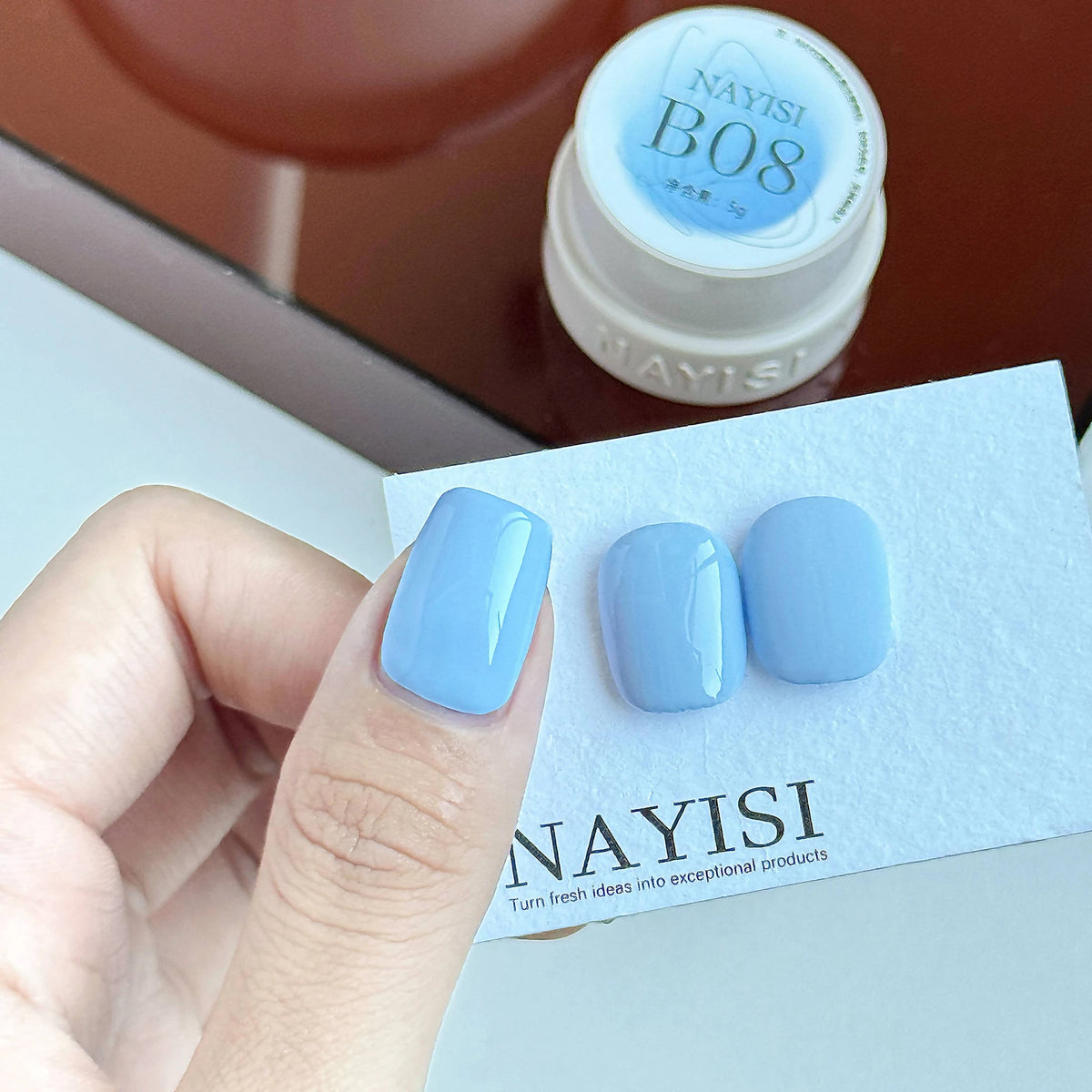NAYISI Texas Paris shade B08 color gel