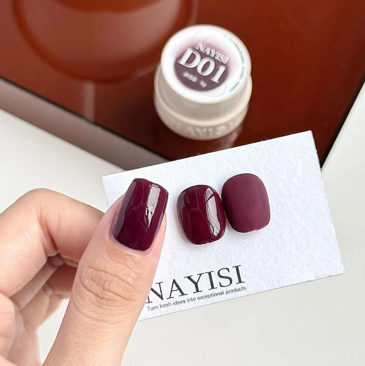 NAYISI Texas Paris shade D01 color gel