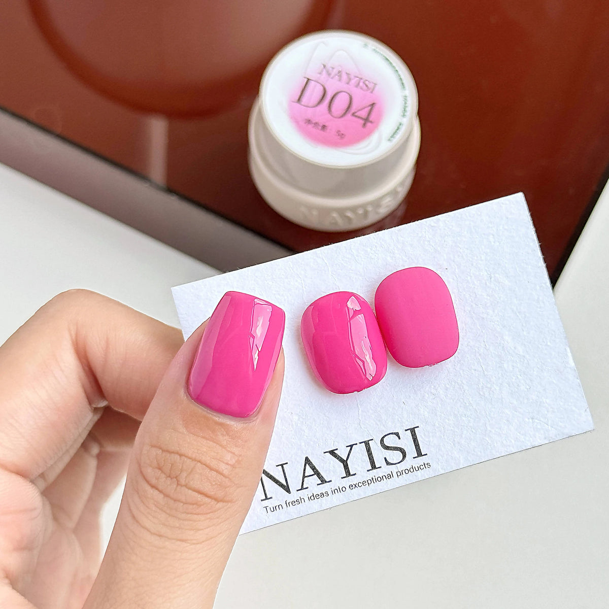 NAYISI Texas Paris shade D04 color gel