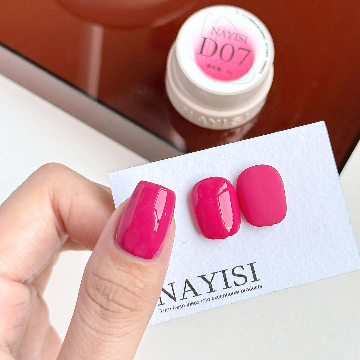 NAYISI Texas Paris shade D07 color gel