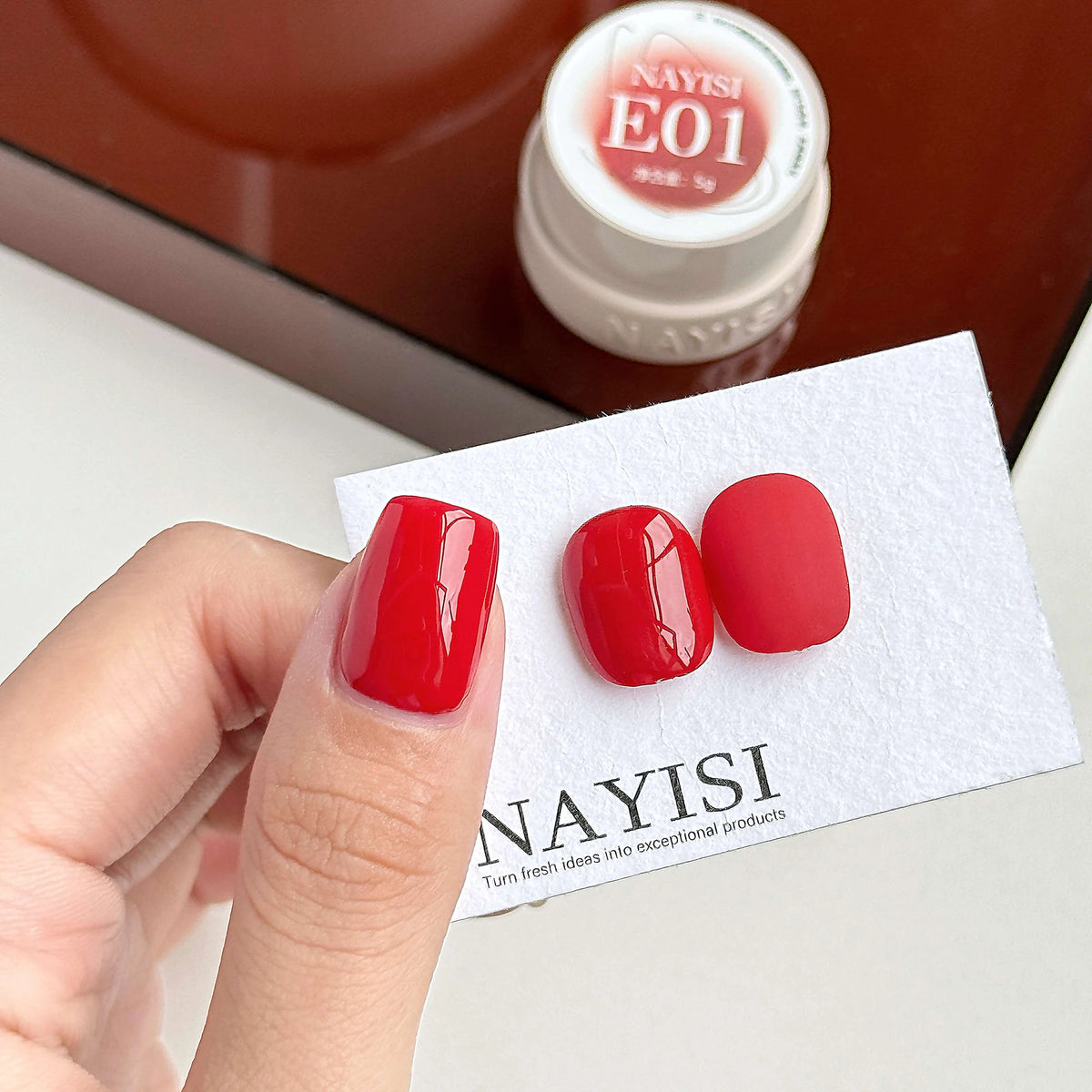 NAYISI Texas Paris shade E01 color gel