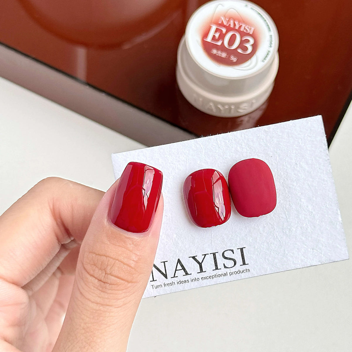 NAYISI Texas Paris shade E03 color gel