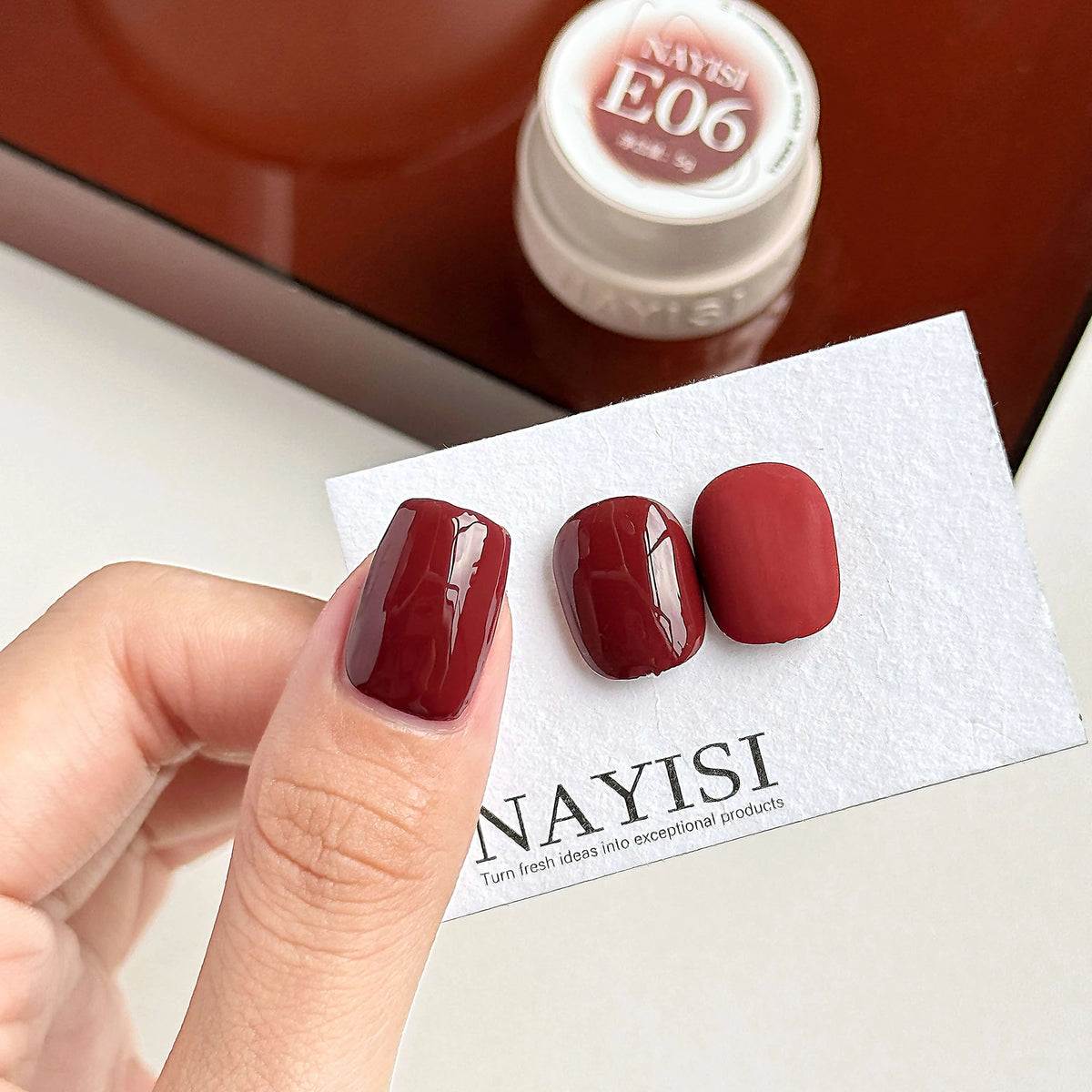 NAYISI Texas Paris shade E06 color gel