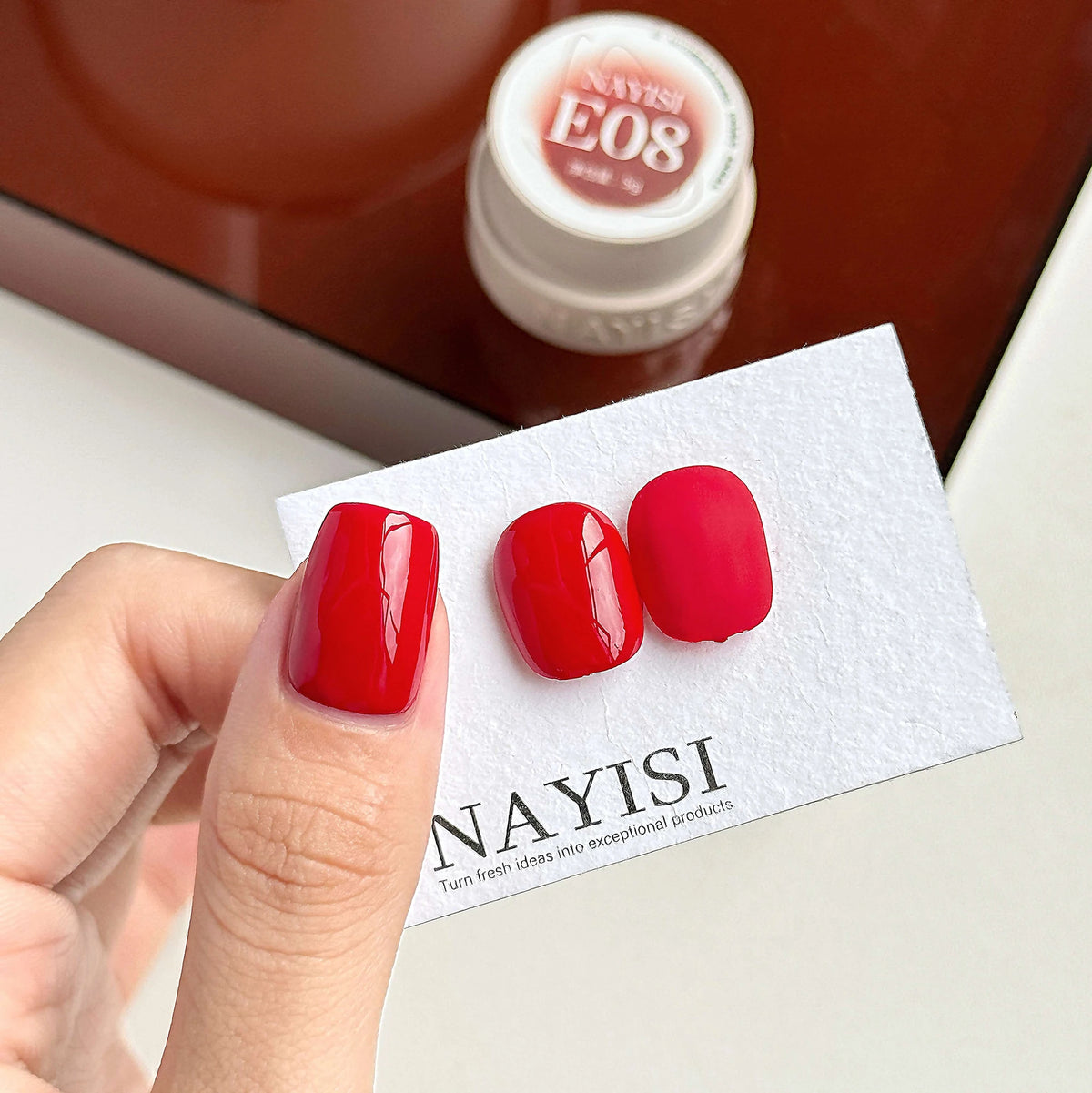 NAYISI Texas Paris shade E08 color gel