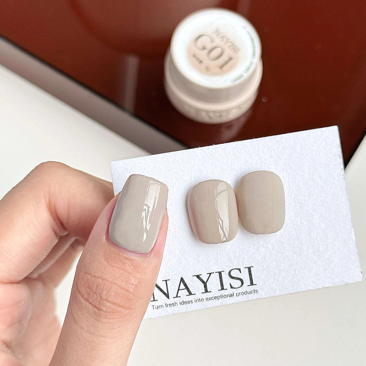 NAYISI Texas Paris shade G01 color gel