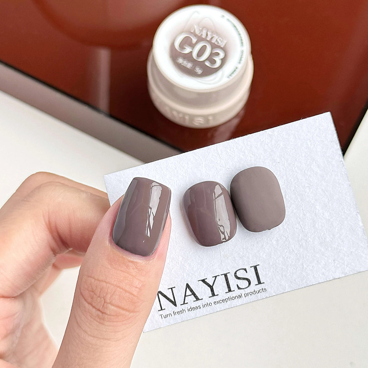 NAYISI Texas Paris shade G03 color gel