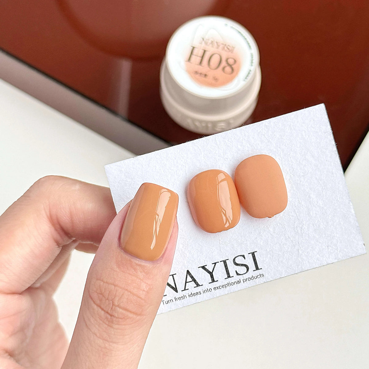 NAYISI Texas Paris shade H08 color gel