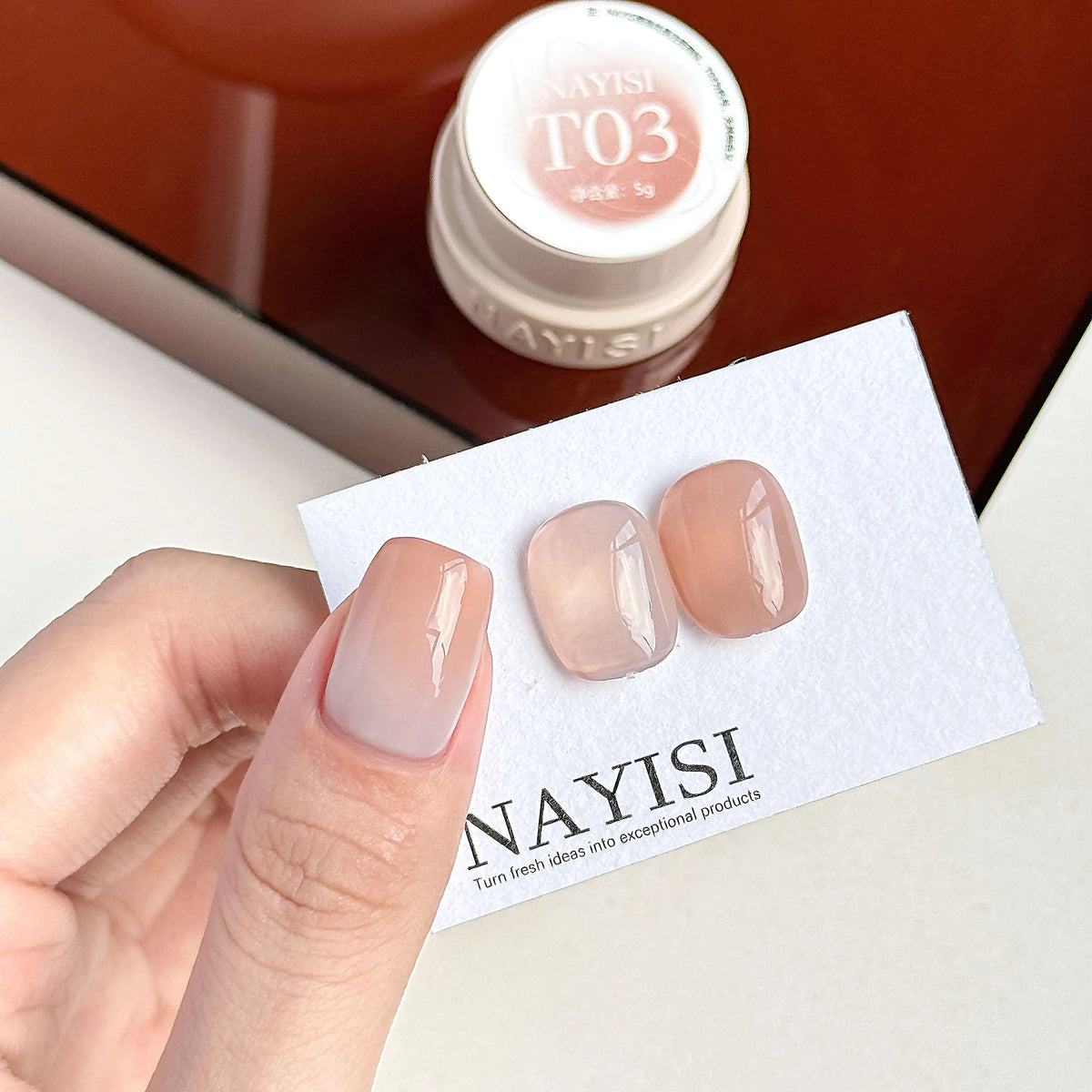 NAYISI Texas Paris shade T03 color gel