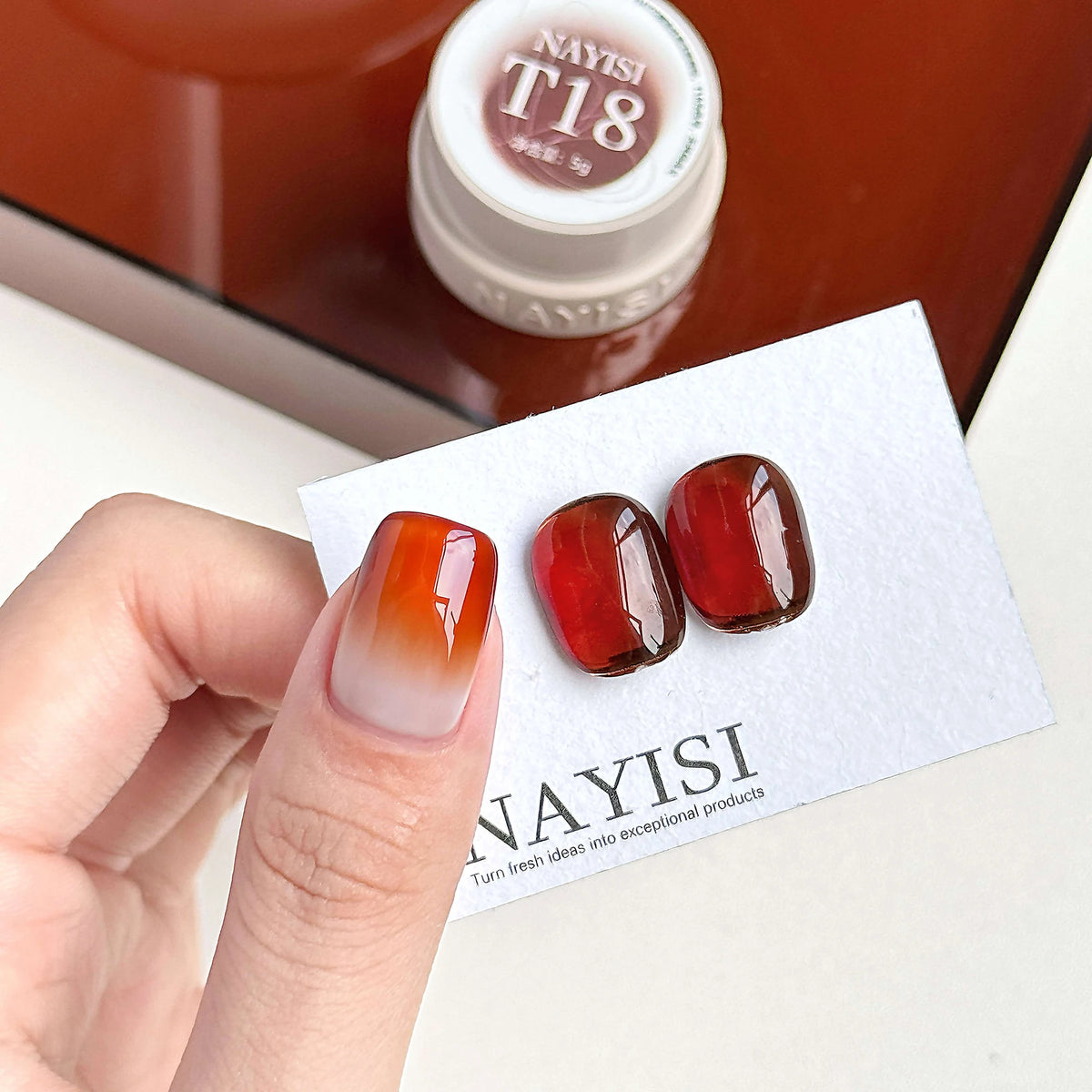 NAYISI Texas Paris shade T18 color gel