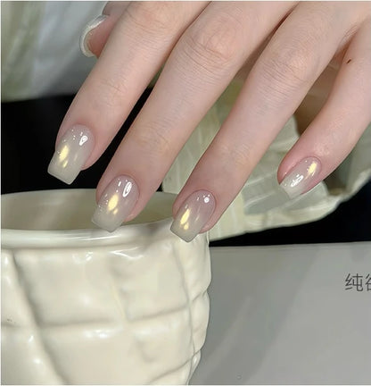 Flower Principal Pure Glow Glass Bead Cat Eye Gel Polish photo 4