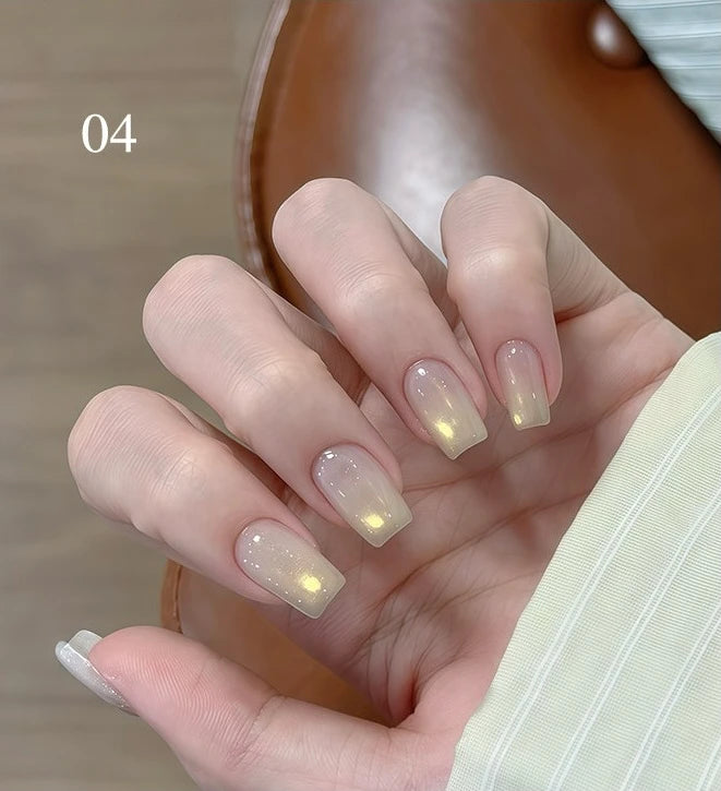 Flower Principal Pure Glow Glass Bead Cat Eye Gel Polish photo 7